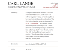 Tablet Screenshot of carl.flax.ie