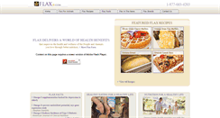 Desktop Screenshot of flax.com