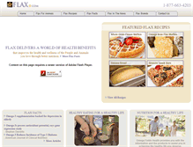 Tablet Screenshot of flax.com